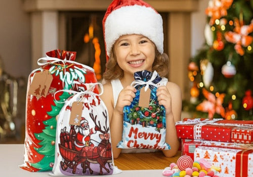 Express Holiday Calm Gift Bags (Biodegradable)